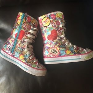 Skechers twinkle toes high top shoes!